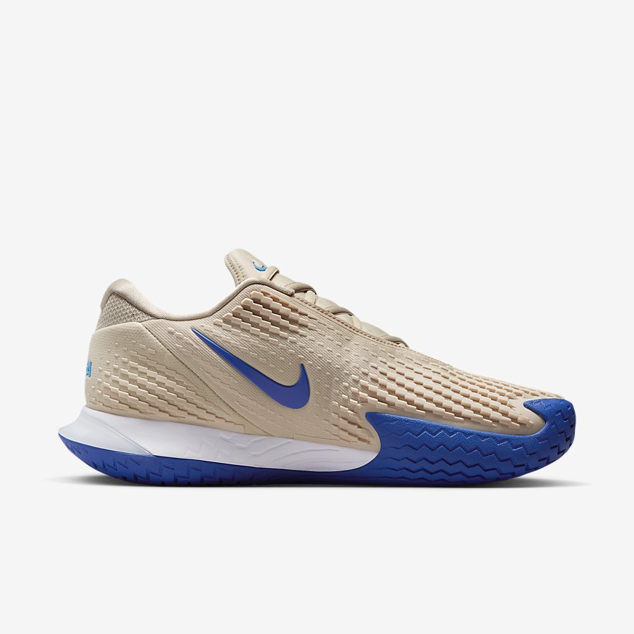 Giày Nikecourt Zoom Vapor Cage 4 Rafa Nam Nâu Xanh